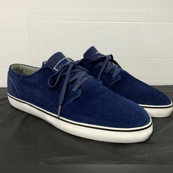 Vintage Es Edward Skate Shoes Original Pro Model Blue Suede Size 12 US - Picture 10 of 10